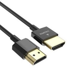 4K HDMI 2.0 slim cable, Cabe OD 3.5mm, Active