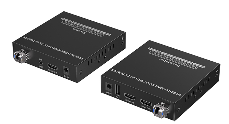 4K60Hz 40KM HDMI™ over IP KVM Optical Extender