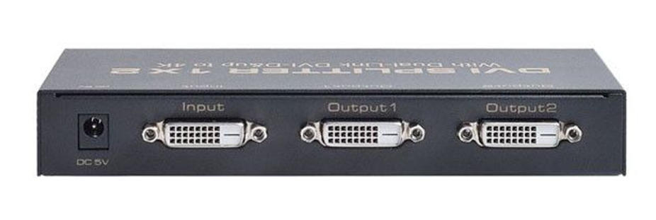 DVI Dual-Link Splitter 1in 2 out 4K